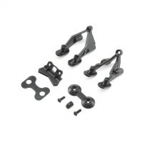 22 4.0 - Support et rondelles pour aileron arri&egrave;re - HORIZON HOBBY - R&eacute;f&eacute;rence: TLR231063