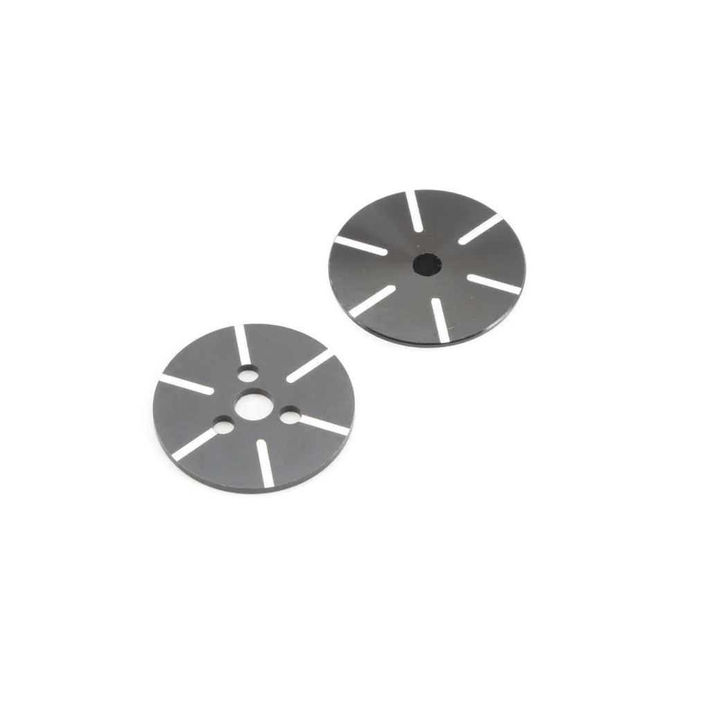 22-4 2.0 - Plateaux de slipper rainur&eacute;s (2) - HORIZON HOBBY - R&eacute;f&eacute;rence: TLR232043