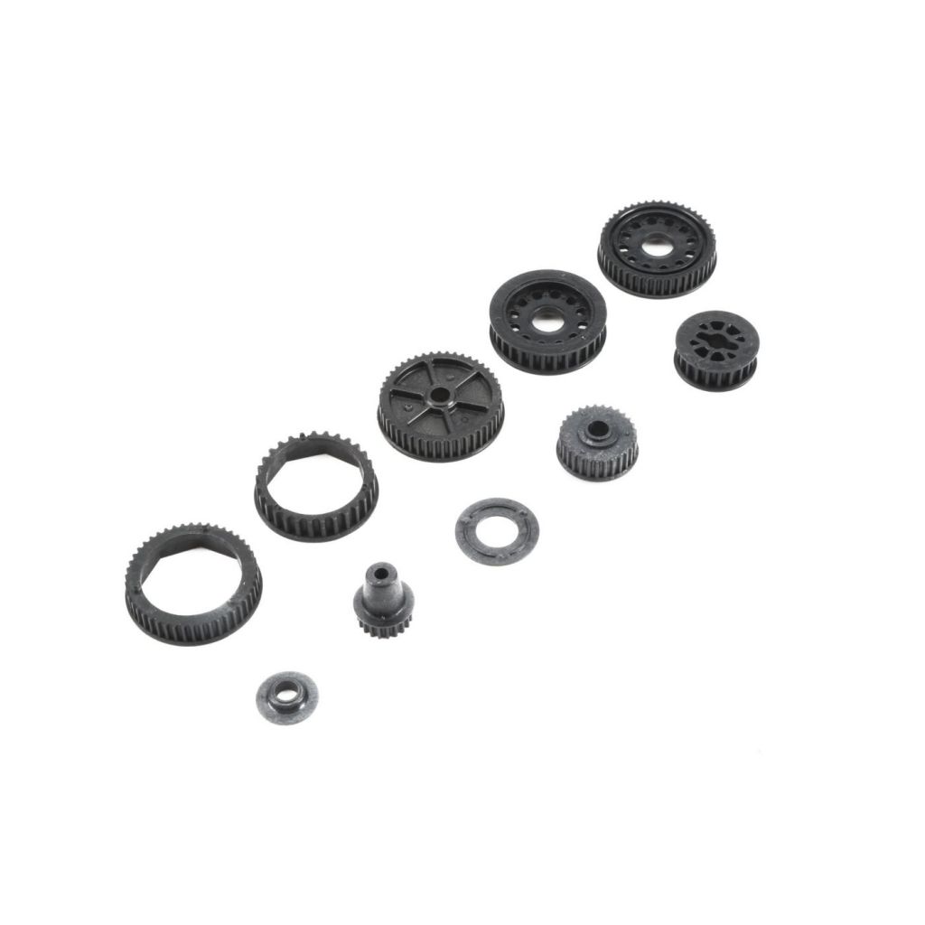 22-4 2.0 - Set de poulies de guidage et de diff&eacute;rentiel - HORIZON HOBBY - R&eacute;f&eacute;rence: TLR232046
