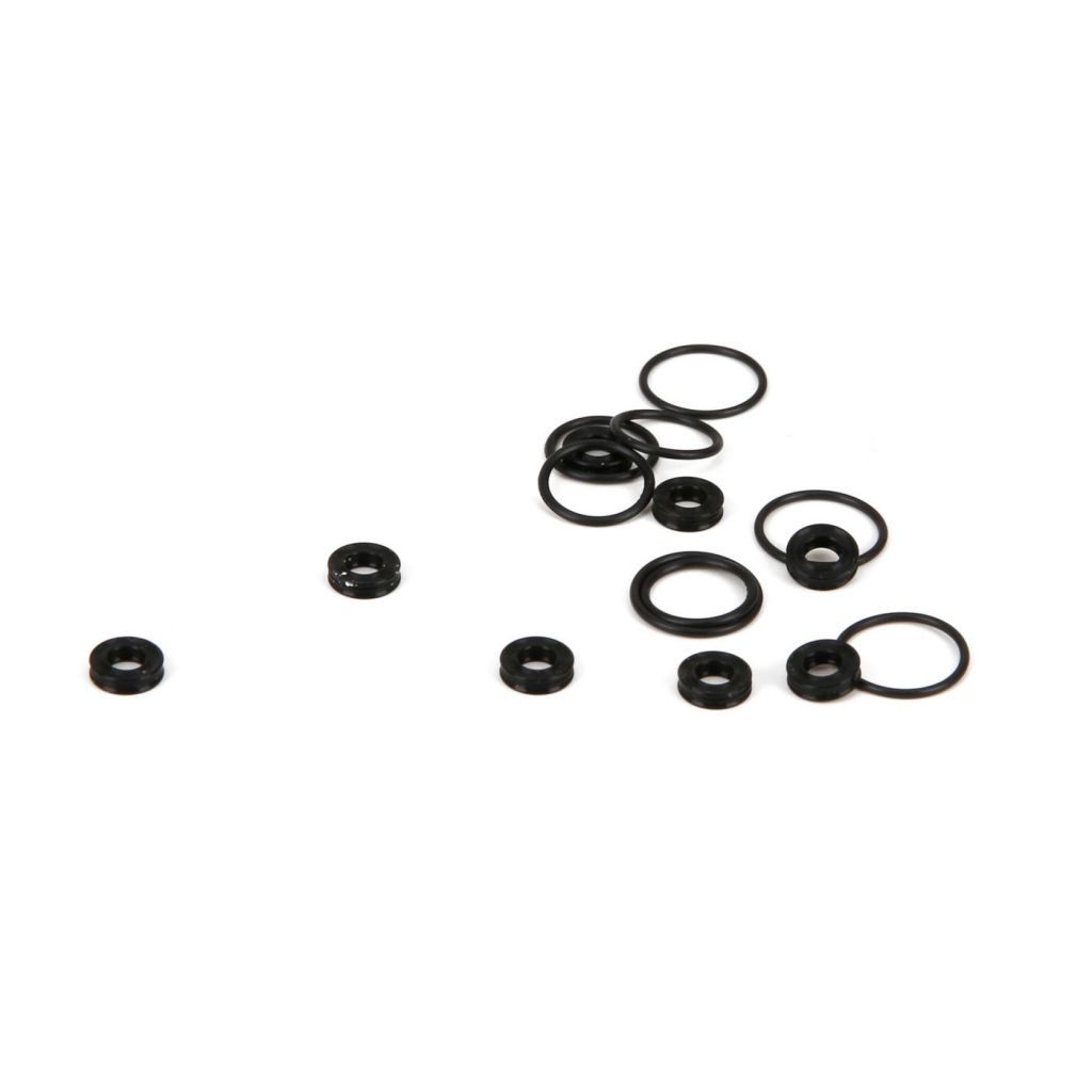 22 tous mod&egrave;les -Set de joints d'&eacute;tanch&eacute;it&eacute;, en X et toriques de bouchons d'amortisseurs - HORIZON HOBBY - R&eacute;f&eacute;rence: TLR233005