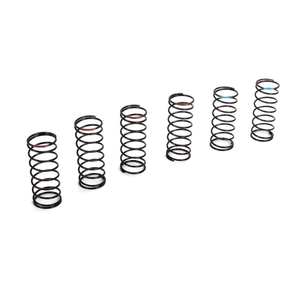 22T/SCT - Ressorts d'amortisseurs avant, durs (3 paires) - HORIZON HOBBY - R&eacute;f&eacute;rence: TLR233020