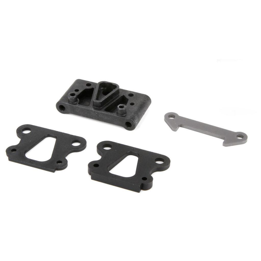 22 - Pivot avant avec cales et renforts - HORIZON HOBBY - R&eacute;f&eacute;rence: TLR234051