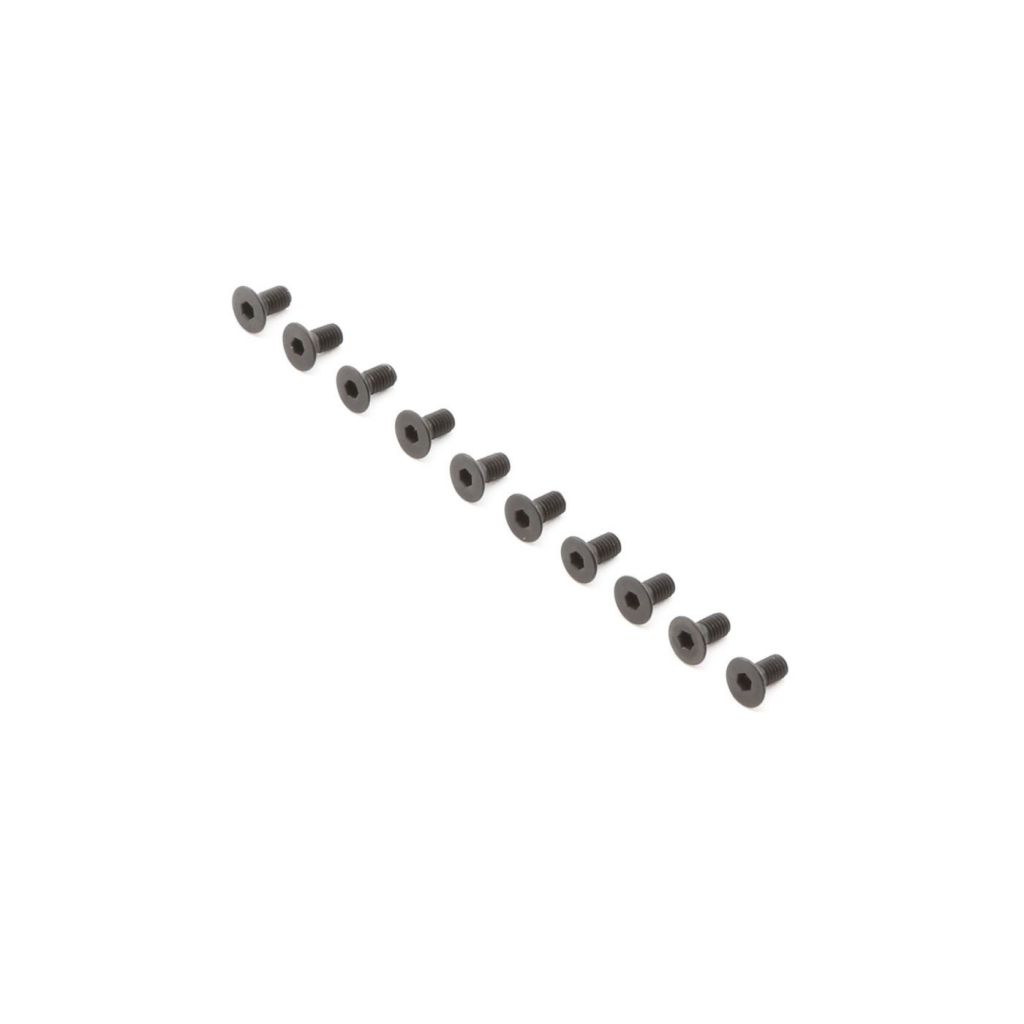 Vis &agrave; t&ecirc;te frais&eacute;e, M3 x 6mm (10) - HORIZON HOBBY - R&eacute;f&eacute;rence: TLR235008