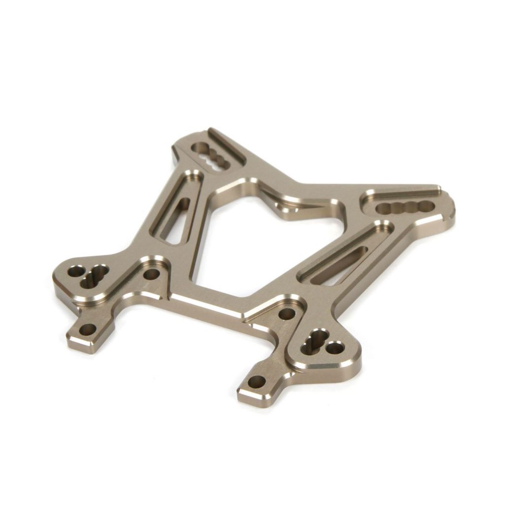 8IGHT 4.0 - Support amortisseurs avant, Aluminium - HORIZON HOBBY - R&eacute;f&eacute;rence: TLR244025