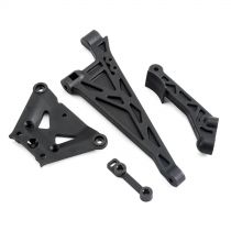 Front & Rear Chassis Brace: 5IVE B - HORIZON HOBBY - R&eacute;f&eacute;rence: TLR251000
