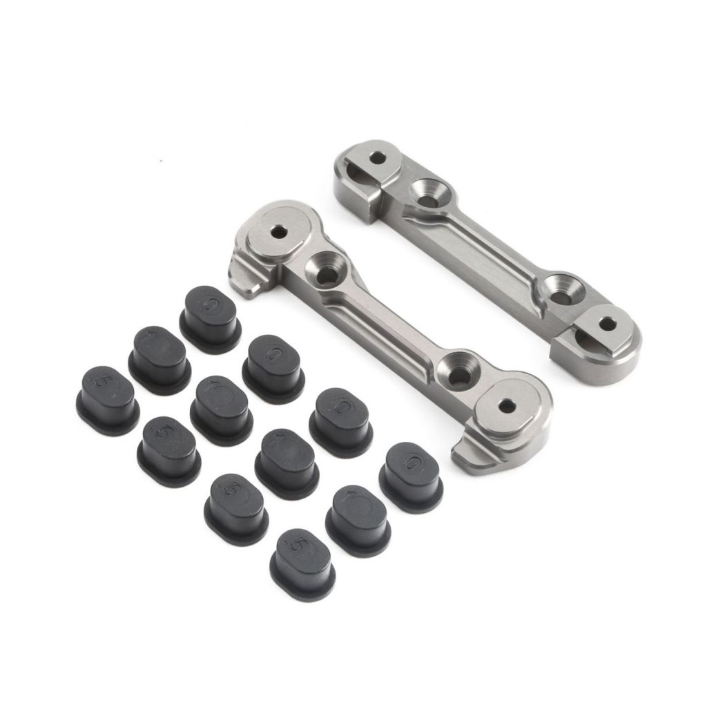 AdjustableFrontHingePinBrace w/Inserts: 5B,5T,MINI - HORIZON HOBBY - R&eacute;f&eacute;rence: TLR254000