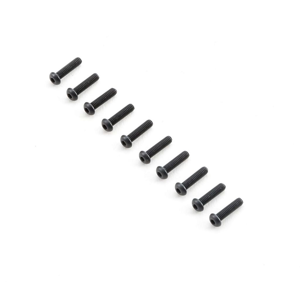 Vis &agrave; t&ecirc;te bomb&eacute;e, M2.5x10mm (10) - HORIZON HOBBY - R&eacute;f&eacute;rence: TLR255002