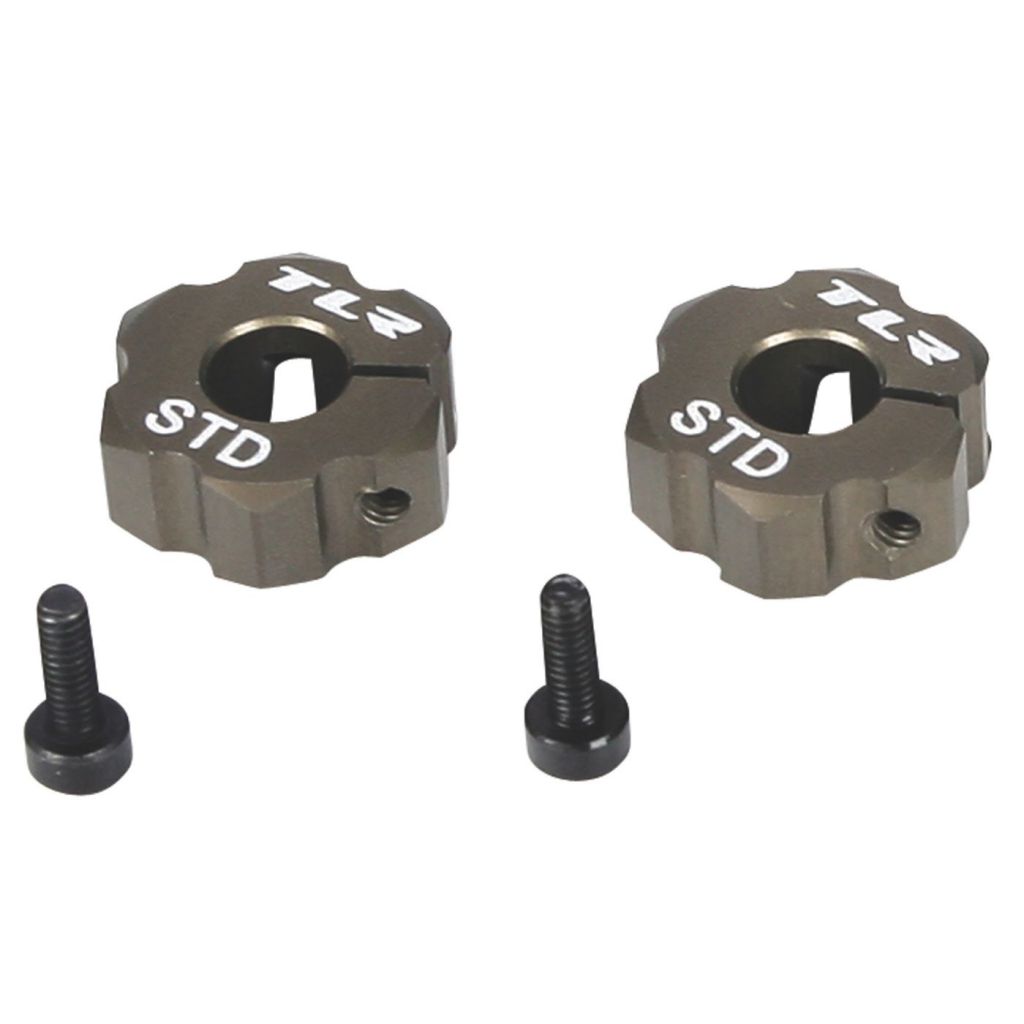 22 -Hexagone arri&egrave;re en aluminium,largeur standard - HORIZON HOBBY - R&eacute;f&eacute;rence: TLR2930
