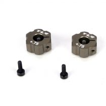 22 -Hexagone arri&egrave;re en aluminium,largeur +0,75mm - HORIZON HOBBY - R&eacute;f&eacute;rence: TLR2931