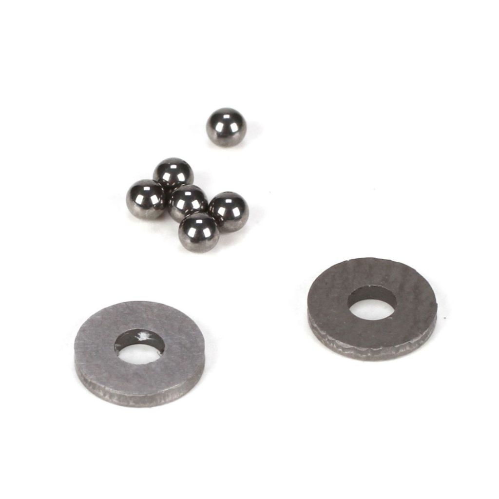 Billes de diff&eacute;rentiel en carbure de tungst&egrave;ne, 2mm (6) - HORIZON HOBBY - R&eacute;f&eacute;rence: TLR2947