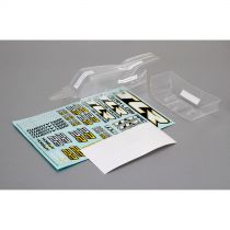 22 2.0 - Carrosserie type  Cab  transparente avec aileron et planche de d&eacute;coration - HORIZON HOBBY - R&eacute;f&eacute;rence: TLR330000