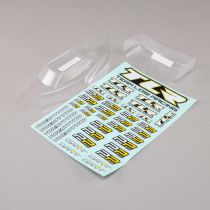 22 4.0 - Carrosserie ultra l&eacute;g&egrave;re & aileron transparent avec stickers - HORIZON HOBBY - R&eacute;f&eacute;rence: TLR330008