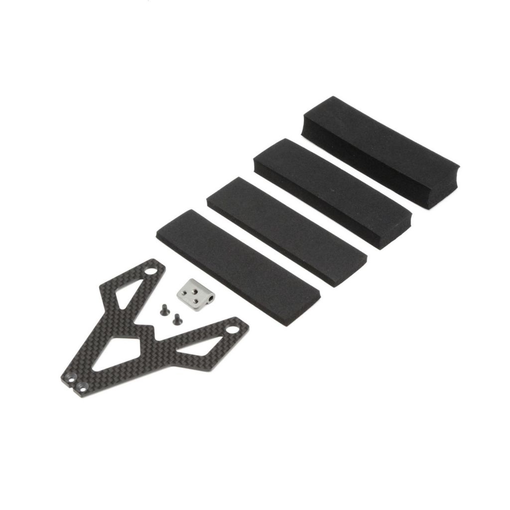 Battery Strap, Carbon Fiber/Alum: 22 3.0 - HORIZON HOBBY - R&eacute;f&eacute;rence: TLR331021