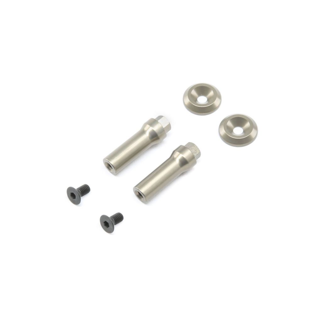 22 4.0 - Support aluminium pour platine batterie - HORIZON HOBBY - R&eacute;f&eacute;rence: TLR331030