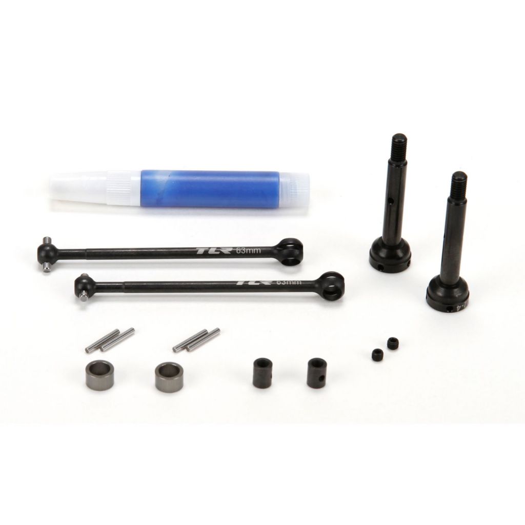 22-4 - Set de cardans arri&egrave;re CVA complets - HORIZON HOBBY - R&eacute;f&eacute;rence: TLR332013