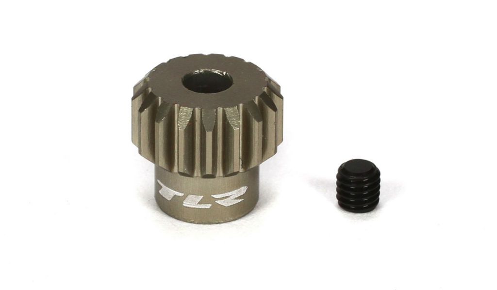 Pignon en aluminium 17T, 48P - HORIZON HOBBY - R&eacute;f&eacute;rence: TLR332017