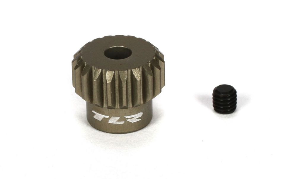 Pignon en aluminium 19T, 48P - HORIZON HOBBY - R&eacute;f&eacute;rence: TLR332019