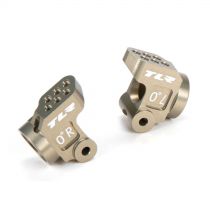 22 3.0, 22-4 - Fus&eacute;es arri&egrave;res en aluminium, axe +3mm - HORIZON HOBBY - R&eacute;f&eacute;rence: TLR334037