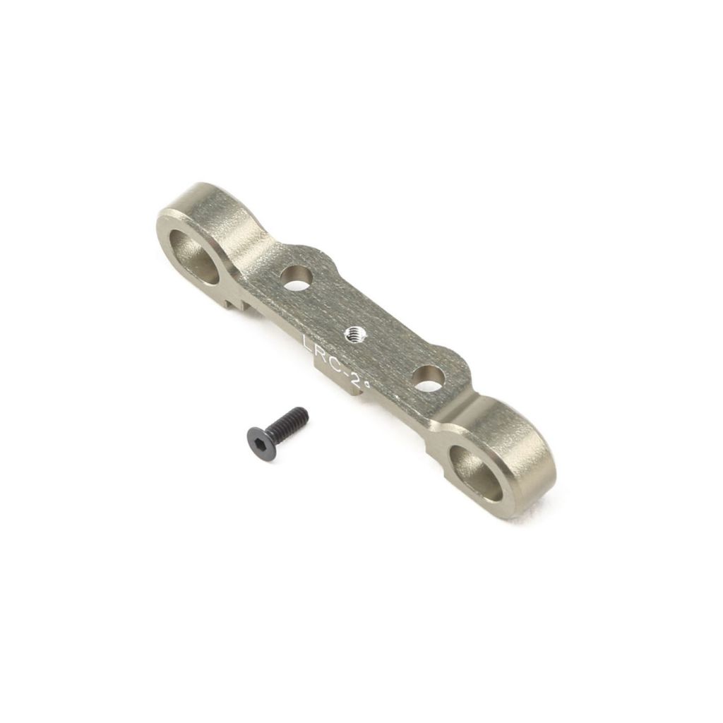 22 4.0 - Cale de pincement, LRC -2&deg; en aluminium - HORIZON HOBBY - R&eacute;f&eacute;rence: TLR334042