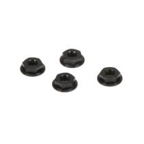 &Eacute;crou stri&eacute; M4 taille basse en aluminium, noir (4) - HORIZON HOBBY - R&eacute;f&eacute;rence: TLR336003