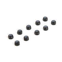 &Eacute;crou auto-frein&eacute; M3 en aluminium, noir (10) - HORIZON HOBBY - R&eacute;f&eacute;rence: TLR336004