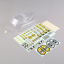 8IGHT 4.0 - Carrosserie &agrave; appui prononc&eacute;, transparente - HORIZON HOBBY - R&eacute;f&eacute;rence: TLR340003