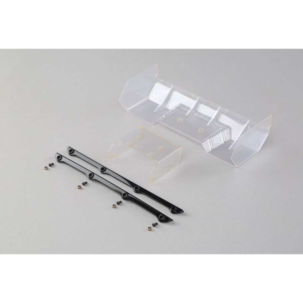 8/E/T 4.0 - Aileron plycarbonate, pr&eacute;d&eacute;coup&eacute;, transparent - HORIZON HOBBY - R&eacute;f&eacute;rence: TLR340004