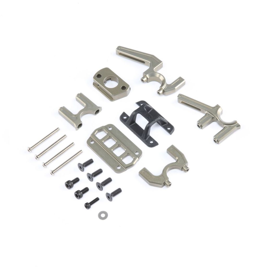8E/8TE 3.0/4.0 - Support de diff central d&eacute;montage rapide, alu - HORIZON HOBBY - R&eacute;f&eacute;rence: TLR341006