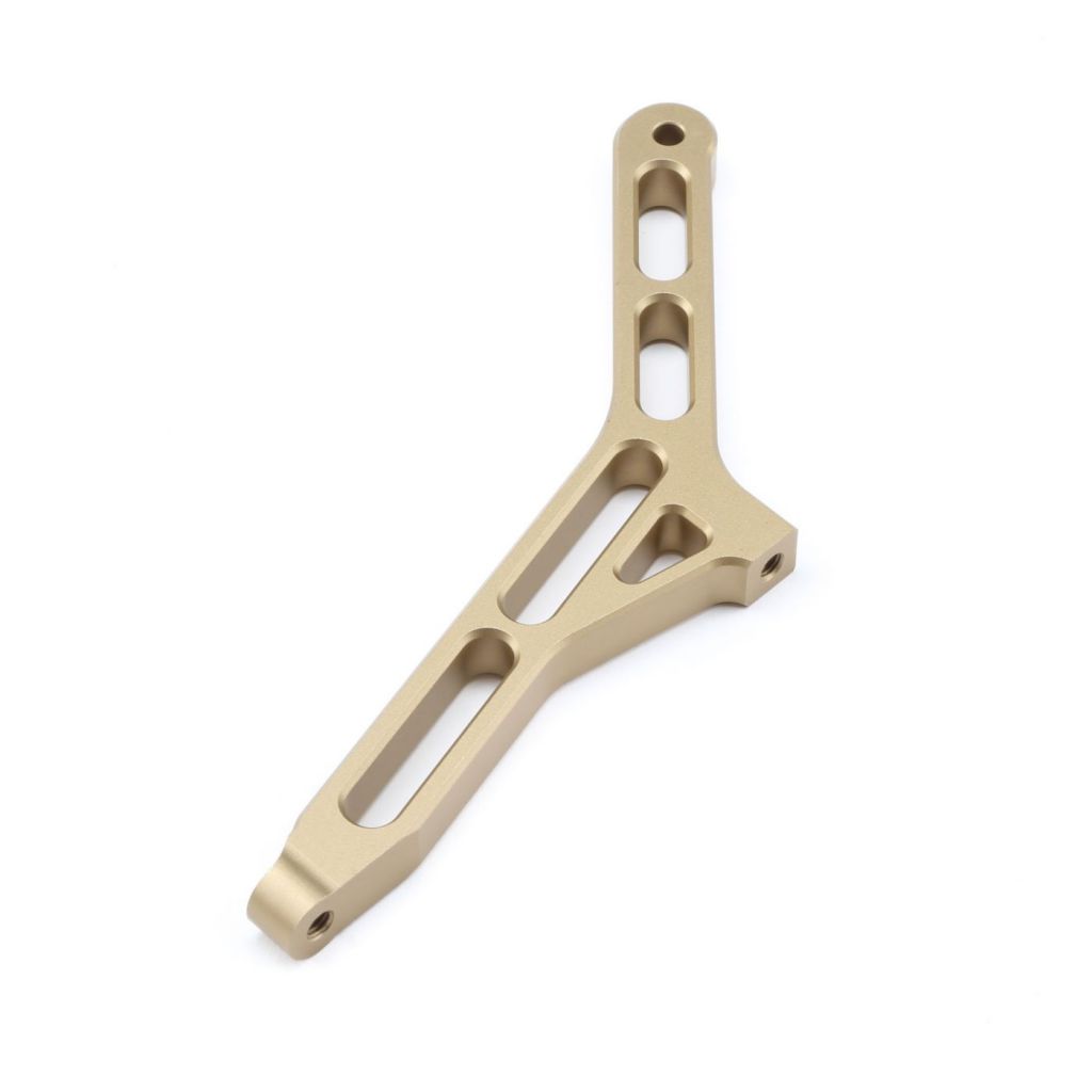 5T, MINI - Renfort de ch&acirc;ssis arri&egrave;re aluminium, anodis&eacute; dur - HORIZON HOBBY - R&eacute;f&eacute;rence: TLR351004