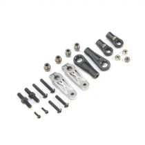 Dual Steering Linkage Kit: 5T, 5B - HORIZON HOBBY - R&eacute;f&eacute;rence: TLR351007