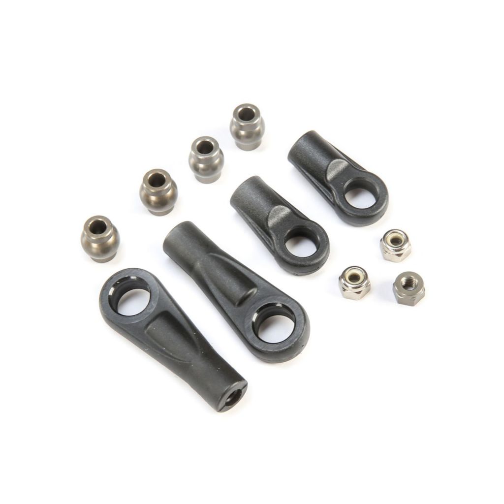 Dual Steering Rod Ends and Pivot Balls: 5B, 5T - HORIZON HOBBY - R&eacute;f&eacute;rence: TLR351008