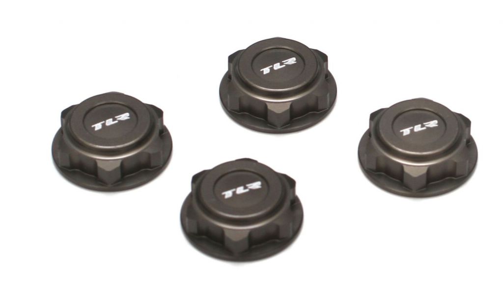 8B/8T 2.0 -Ecrou de roue ferm&eacute; 17mm en aluminium - HORIZON HOBBY - R&eacute;f&eacute;rence: TLR3538