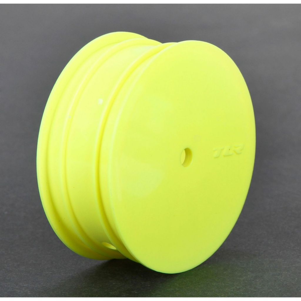 22 3.0 - Jantes avant, Hexagone 12mm, Jaunes (2) - HORIZON HOBBY - R&eacute;f&eacute;rence: TLR43010