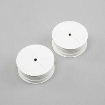 Front Wheel, Stiffezel, 12mm Hex, White(2): 22 4.0 - HORIZON HOBBY - R&eacute;f&eacute;rence: TLR43017