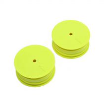 Front Wheel, Stiffezel, 12mm Hex, Yel (2): 22 4.0 - HORIZON HOBBY - R&eacute;f&eacute;rence: TLR43018