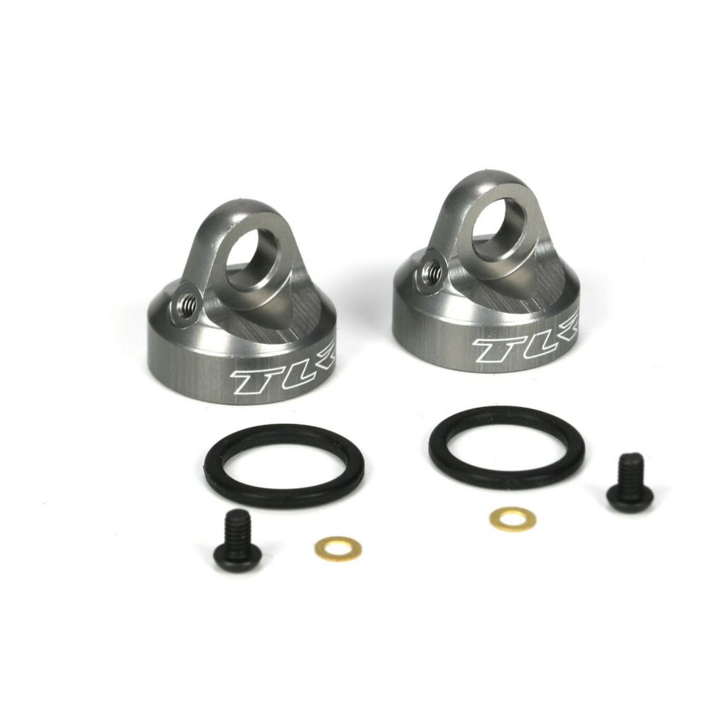 Ten-T -Bouchons d'amortisseurs &agrave; purgeurs en aluminium (2) - HORIZON HOBBY - R&eacute;f&eacute;rence: TLR5062