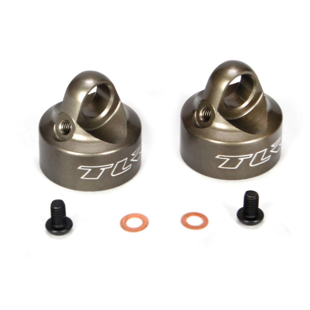22 & 22-SCT -Bouchons d'amortisseurs avec purgeurs (2) - HORIZON HOBBY - R&eacute;f&eacute;rence: TLR5065