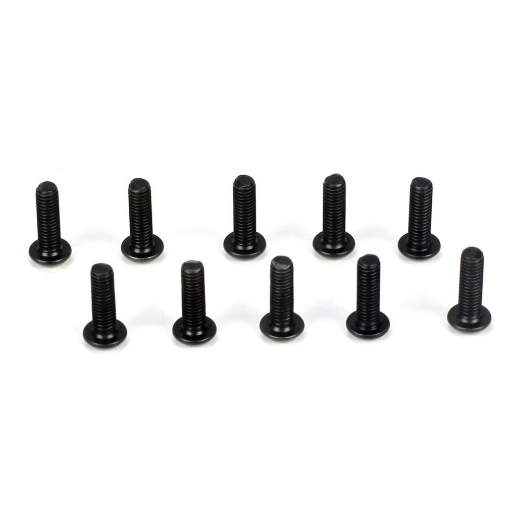 Vis &agrave; t&ecirc;te bomb&eacute;e M3x10mm (10) - HORIZON HOBBY - R&eacute;f&eacute;rence: TLR5903