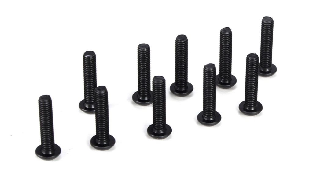 Vis &agrave; t&ecirc;te bomb&eacute;e M3 x 14mm (10) - HORIZON HOBBY - R&eacute;f&eacute;rence: TLR5910