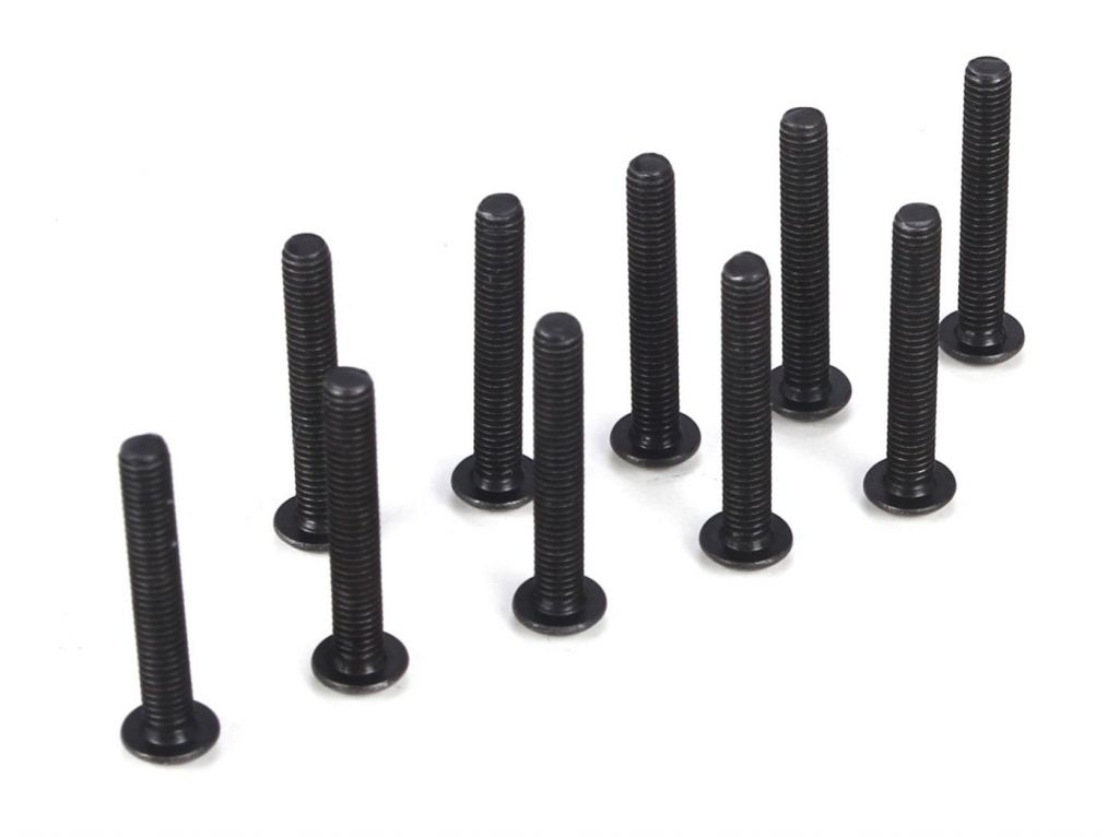 Vis &agrave; t&ecirc;te bomb&eacute;e M3 x 20mm (10) - HORIZON HOBBY - R&eacute;f&eacute;rence: TLR5911