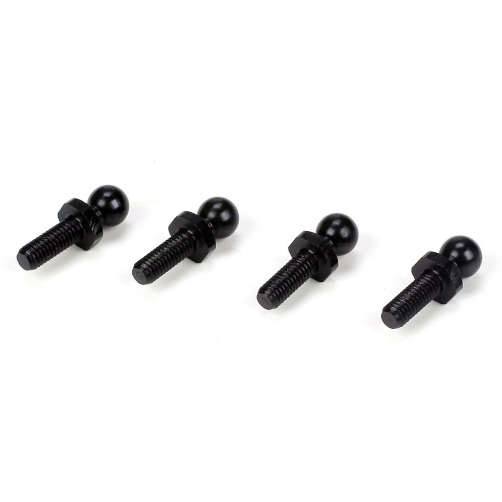 22 - Rotules &agrave; visser 4,8mm x8mm (4) - HORIZON HOBBY - R&eacute;f&eacute;rence: TLR6024