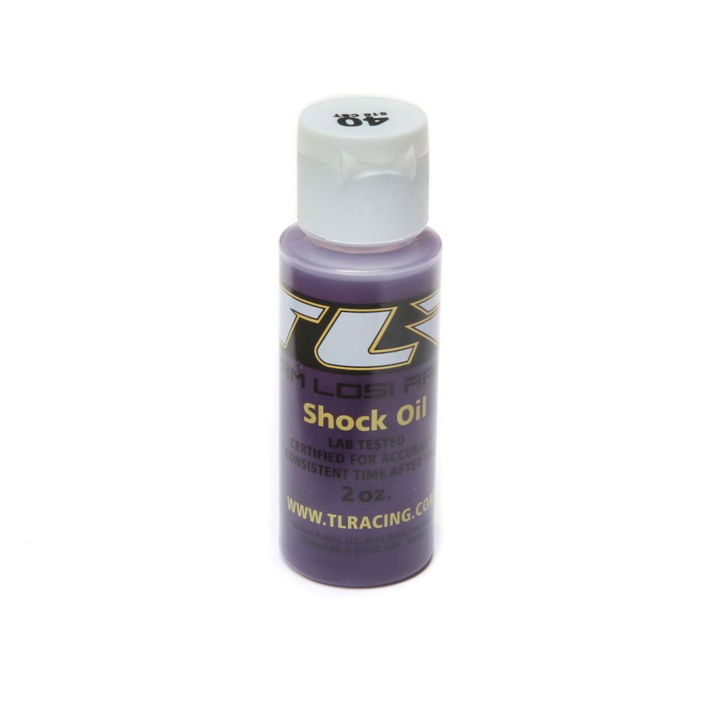 Huile silicone d'amortisseur, 40wt, 60 ml - HORIZON HOBBY - R&eacute;f&eacute;rence: TLR74010