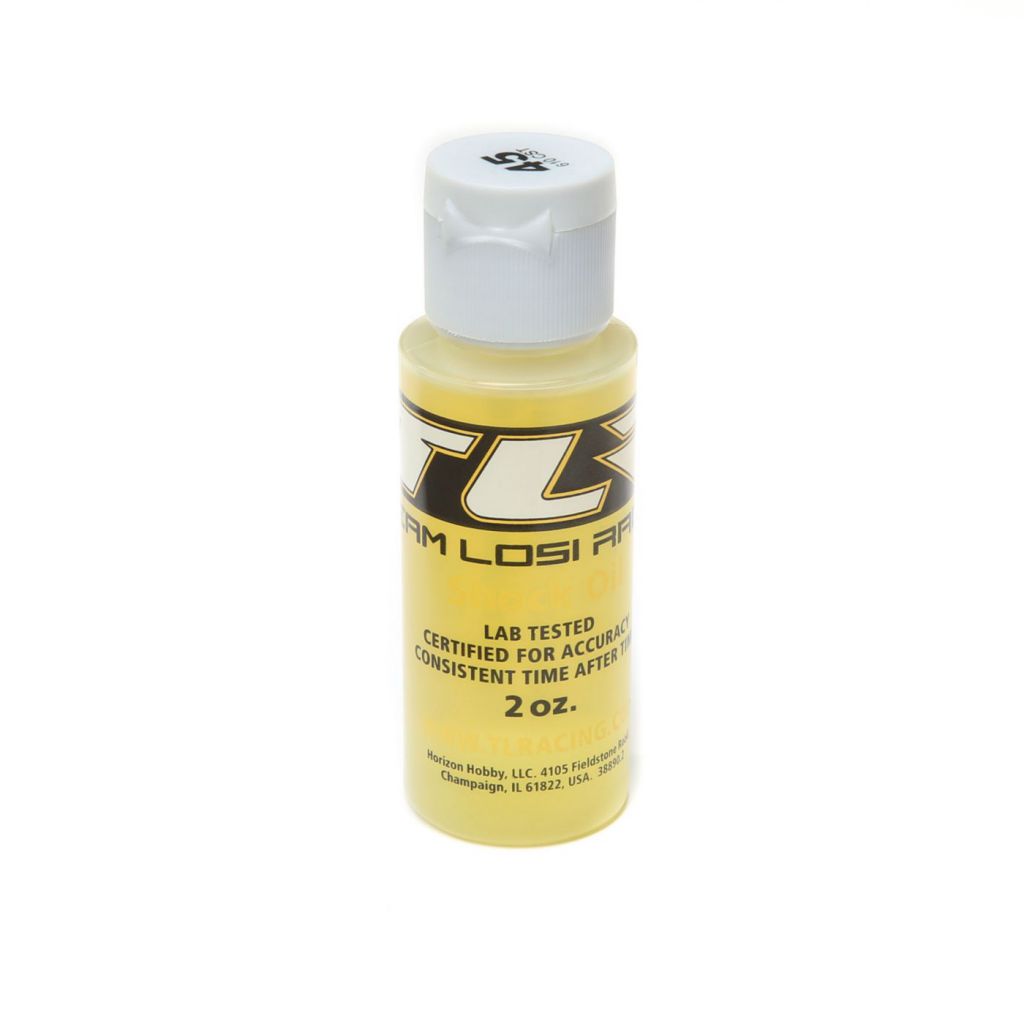 Huile silicone d'amortisseur, 45wt, 60 ml - HORIZON HOBBY - R&eacute;f&eacute;rence: TLR74012