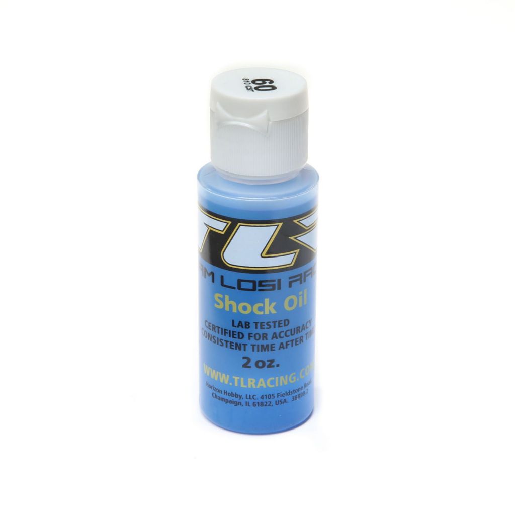Huile silicone d'amortisseur, 60wt, 60 ml - HORIZON HOBBY - R&eacute;f&eacute;rence: TLR74014