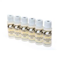 Assortiment de 6 flacons d'huile silicone d'amortisseur 17.5,22.5,27.5,32.5,37.5, 42.5 en 60ml - HORIZON HOBBY - R&eacute;f&eacute;rence: TLR7