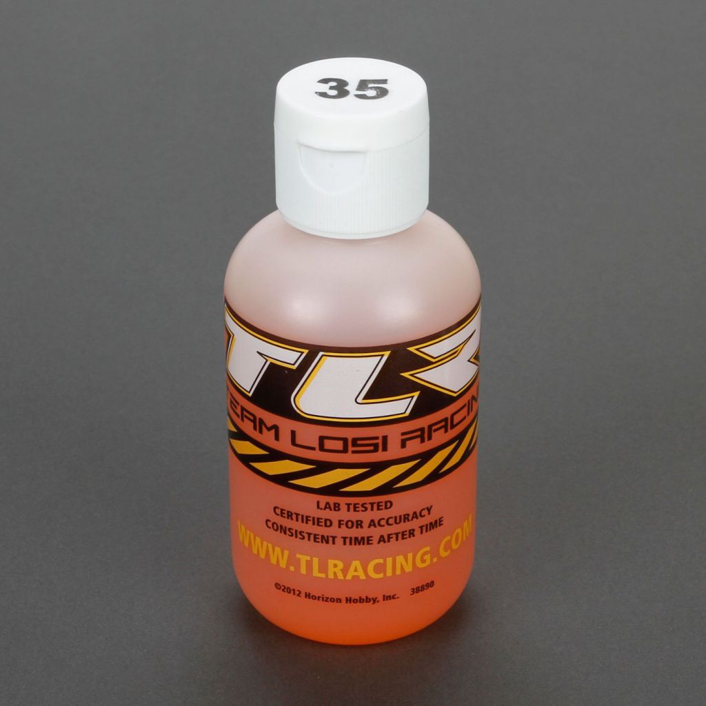 Huile silicone d'amortisseur, 35wt, 120 ml - HORIZON HOBBY - R&eacute;f&eacute;rence: TLR74024