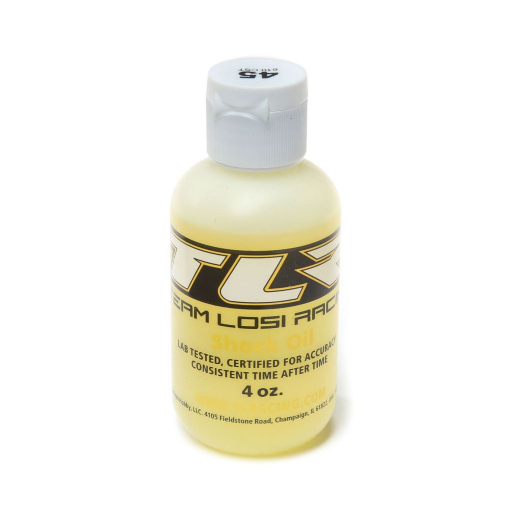 Huile silicone d'amortisseur, 45wt, 120 ml - HORIZON HOBBY - R&eacute;f&eacute;rence: TLR74026