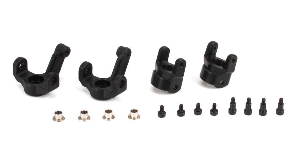 SLK - Fus&eacute;es et &eacute;triers porte fus&eacute;es avant avec visserie - HORIZON HOBBY - R&eacute;f&eacute;rence: VTR214016