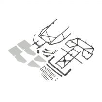 Arceau cage Ascender avec panneaux alu (290mm) - HORIZON HOBBY - R&eacute;f&eacute;rence: VTR230055
