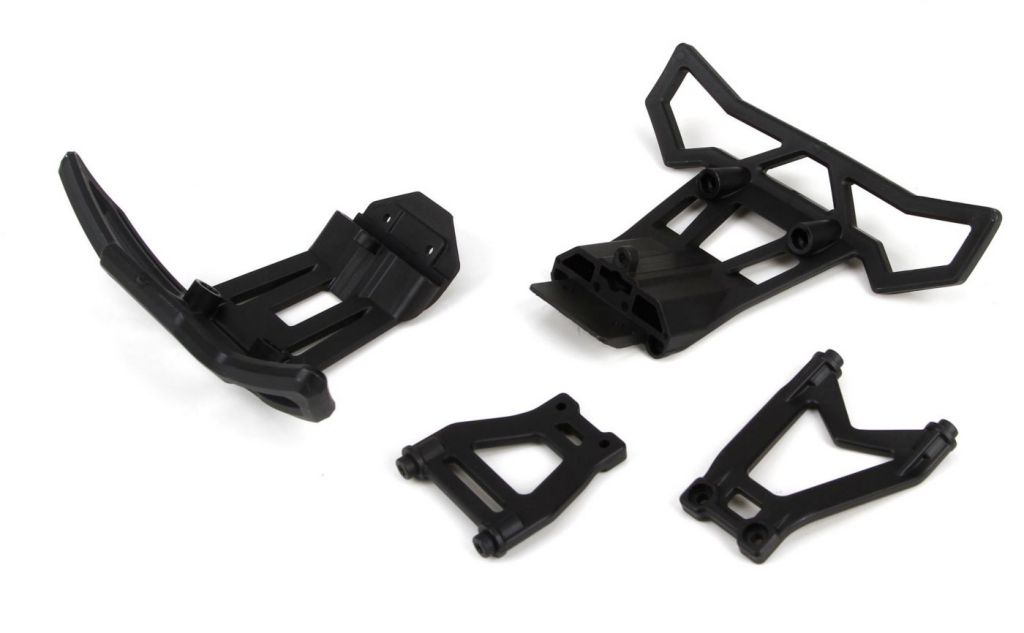 Halix - Pare chocs av/arr et supports - HORIZON HOBBY - R&eacute;f&eacute;rence: VTR231017